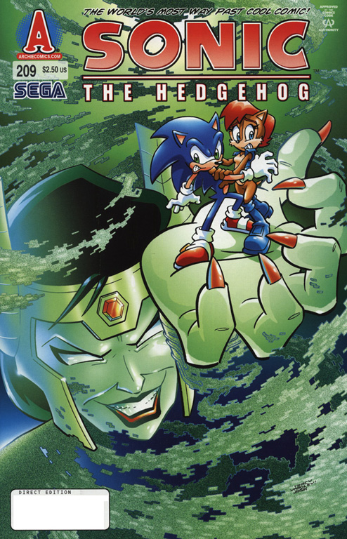 Sonic - Archie Adventure Series April 2010 Comic cover page